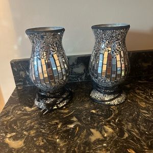 Mirrored Lamps (set of 2)